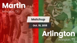 Matchup: Martin  vs. Arlington  2018