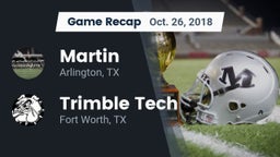 Recap: Martin  vs. Trimble Tech  2018