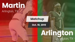 Matchup: Martin  vs. Arlington  2019