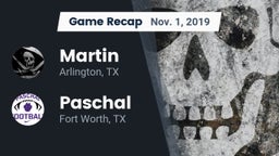 Recap: Martin  vs. Paschal  2019