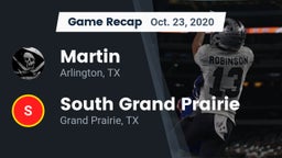 Recap: Martin  vs. South Grand Prairie  2020