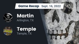 Recap: Martin  vs. Temple  2022