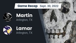 Recap: Martin  vs. Lamar  2022
