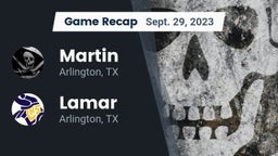 Recap: Martin  vs. Lamar  2023