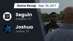 Recap: Seguin  vs. Joshua  2017
