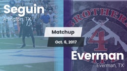Matchup: Seguin  vs. Everman  2017