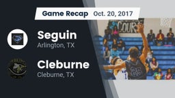 Recap: Seguin  vs. Cleburne  2017