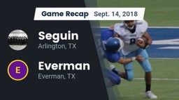 Recap: Seguin  vs. Everman  2018