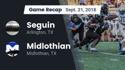 Recap: Seguin  vs. Midlothian  2018