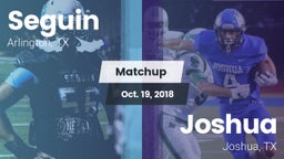 Matchup: Seguin  vs. Joshua  2018