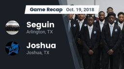 Recap: Seguin  vs. Joshua  2018