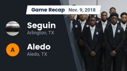Recap: Seguin  vs. Aledo  2018