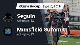 Recap: Seguin  vs. Mansfield Summit  2019