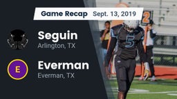 Recap: Seguin  vs. Everman  2019
