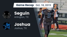 Recap: Seguin  vs. Joshua  2019