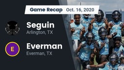 Recap: Seguin  vs. Everman  2020