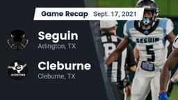 Recap: Seguin  vs. Cleburne  2021