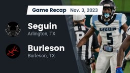 Recap: Seguin  vs. Burleson  2023