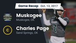 Recap: Muskogee  vs. Charles Page  2017