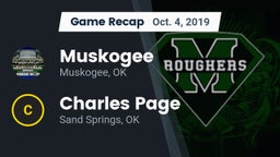 Recap: Muskogee  vs. Charles Page  2019
