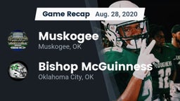 Recap: Muskogee  vs. Bishop McGuinness  2020