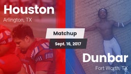 Matchup: Houston  vs. Dunbar  2017