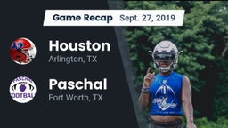Recap: Houston  vs. Paschal  2019