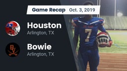 Recap: Houston  vs. Bowie  2019