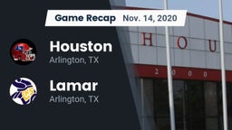 Recap: Houston  vs. Lamar  2020