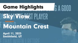 Sky View  vs Mountain Crest  Game Highlights - April 11, 2023