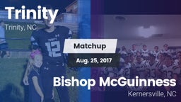 Matchup: Trinity  vs. Bishop McGuinness  2016