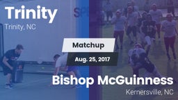 Matchup: Trinity  vs. Bishop McGuinness  2017