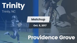Matchup: Trinity  vs. Providence Grove 2016