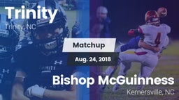 Matchup: Trinity  vs. Bishop McGuinness  2018