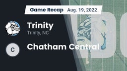 Recap: Trinity  vs. Chatham Central 2022