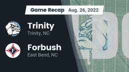 Recap: Trinity  vs. Forbush  2022