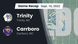 Recap: Trinity  vs. Carrboro  2022