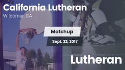 Matchup: California Lutheran vs. Lutheran 2017