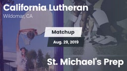 Matchup: California Lutheran vs. St. Michael's Prep 2019