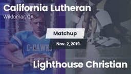 Matchup: California Lutheran vs. Lighthouse Christian 2019