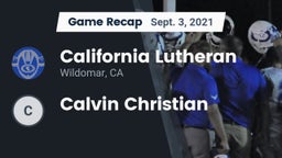 Recap: California Lutheran  vs. Calvin Christian 2021