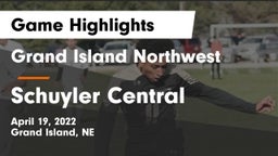 Grand Island Northwest  vs Schuyler Central  Game Highlights - April 19, 2022