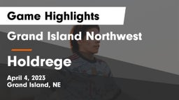 Grand Island Northwest  vs Holdrege  Game Highlights - April 4, 2023