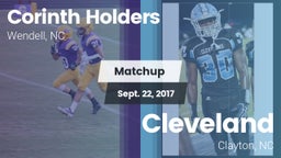 Matchup: Corinth Holders vs. Cleveland  2017