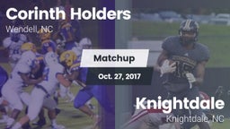 Matchup: Corinth Holders vs. Knightdale  2017
