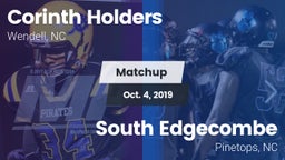 Matchup: Corinth Holders vs. South Edgecombe  2019