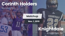 Matchup: Corinth Holders vs. Knightdale  2019