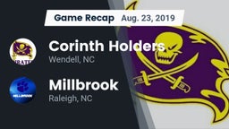 Recap: Corinth Holders  vs. Millbrook  2019