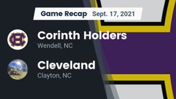 Recap: Corinth Holders  vs. Cleveland  2021