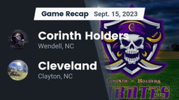 Recap: Corinth Holders  vs. Cleveland  2023